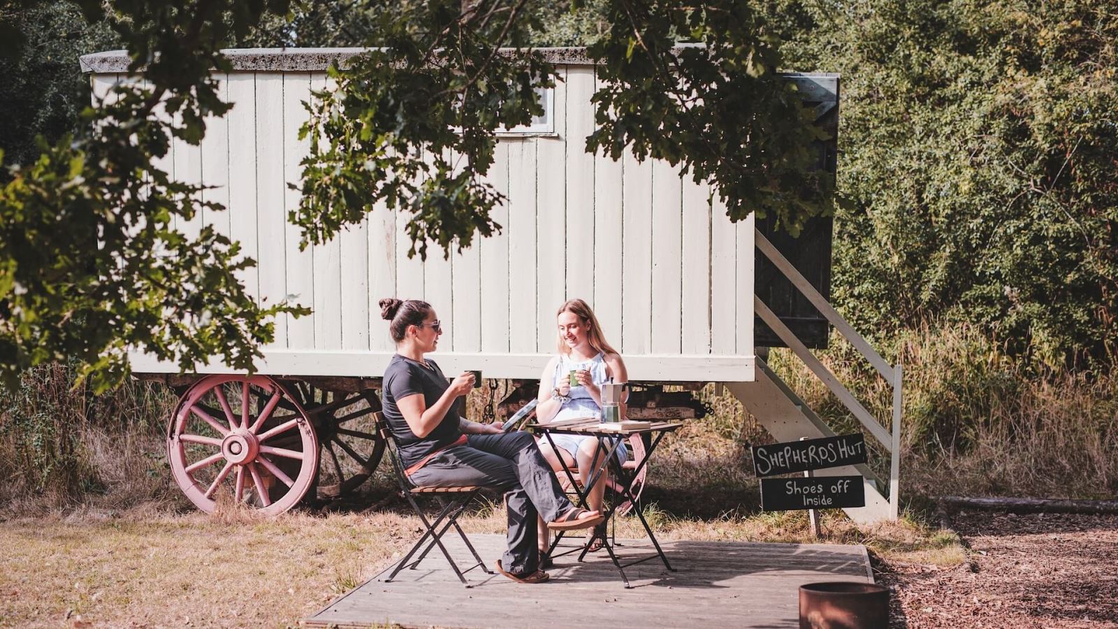 Shepherd's Hut, Teybrook Orchard